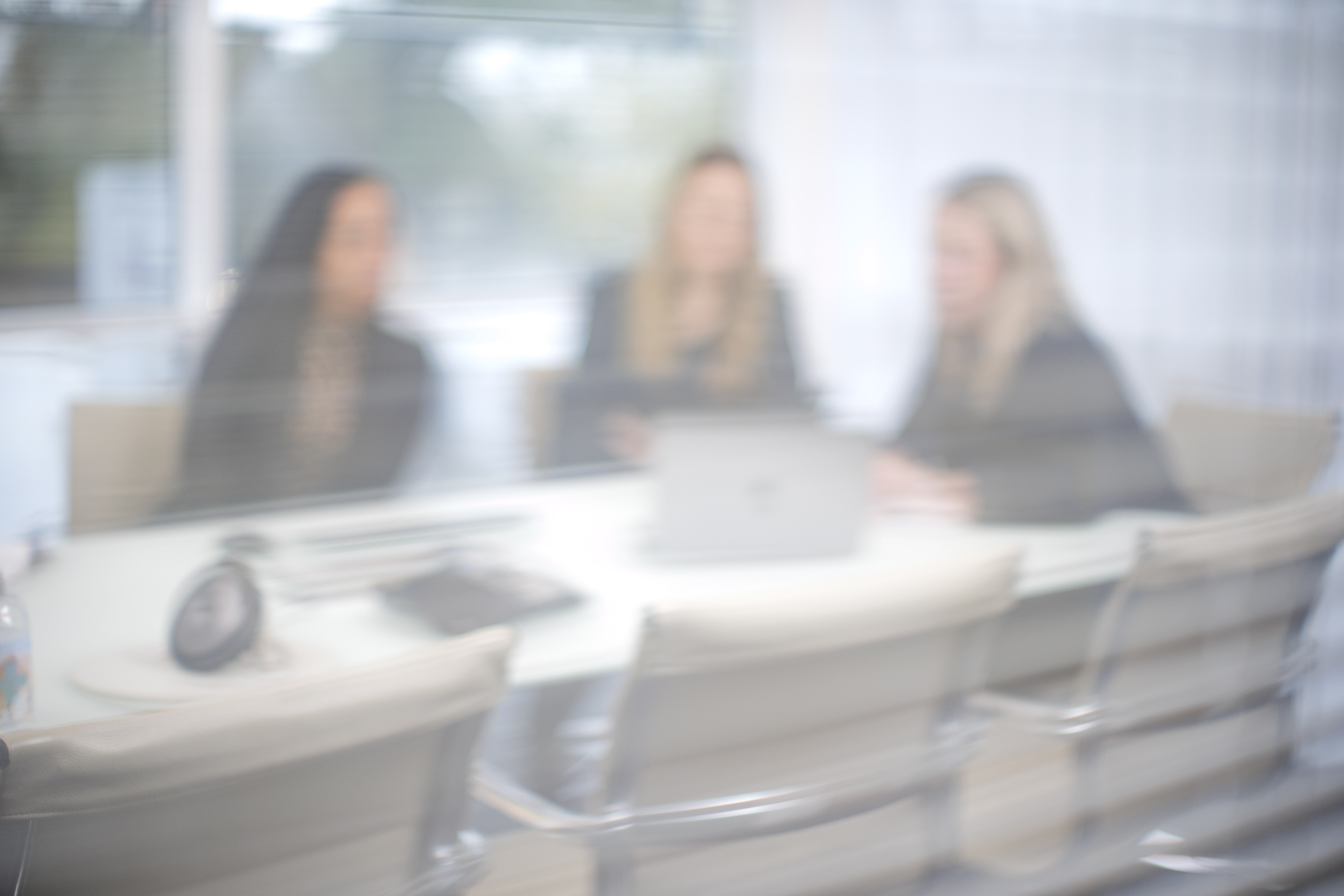 Headley Media colleagues in a meeting